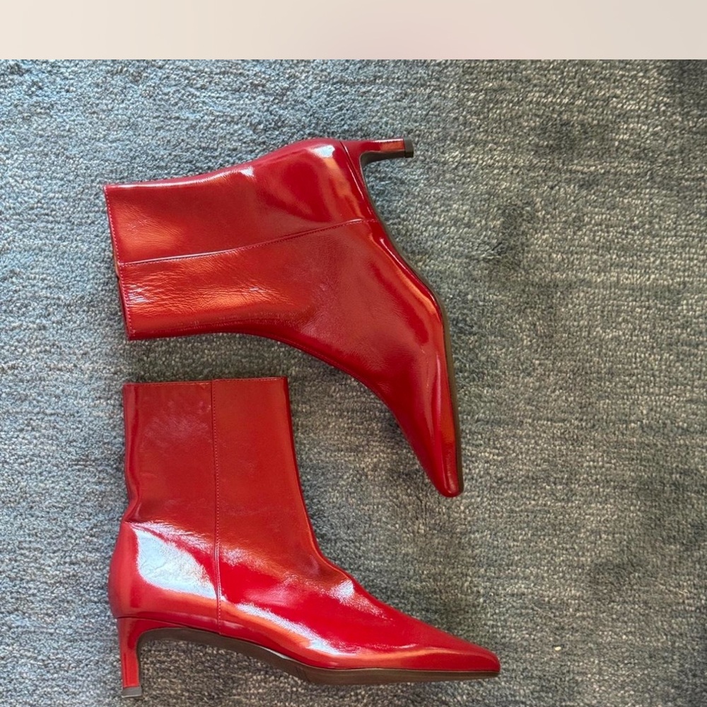 Sezane red boots - Picture 6 of 7